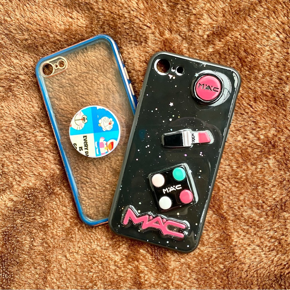 IPHONE 7 Case Pack of 2! All Iphone fits perfectly 7s, 7g etc - Picture 1 of 12